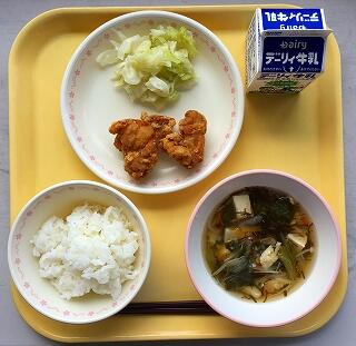 ６月２３日の給食