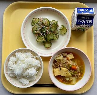 ６月１４日の給食