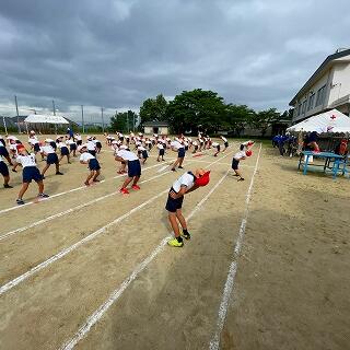 しっかり準備運動！