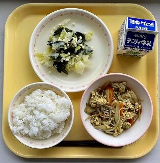 ６月１６日の給食