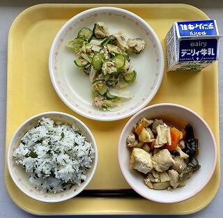 ７月９日の給食