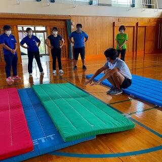 マット運動のお勉強です