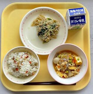 ９月３日の給食