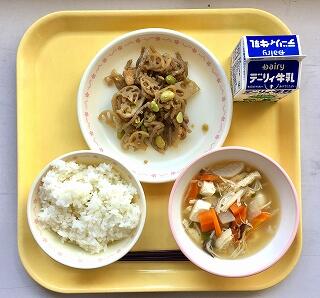 ８月３１日の給食