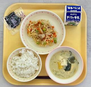 １０月８日の給食