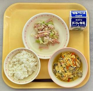 １０月２０日の給食