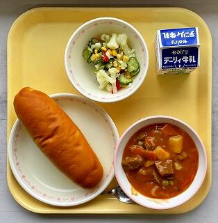 １０月２１日の給食