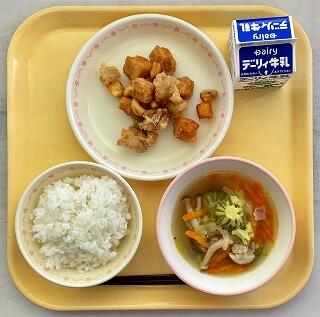 １０月２７日の給食