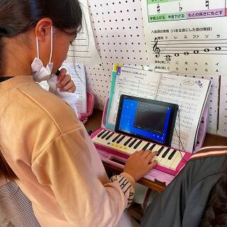 タブレットに録音できます