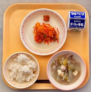 １１月１７日の給食