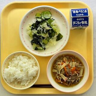 １１月１９日の給食