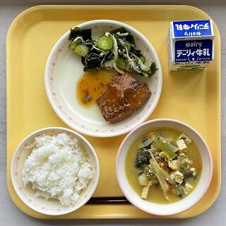 １１月２２日の給食