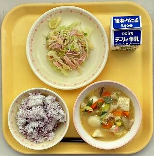 １１月２４日の給食