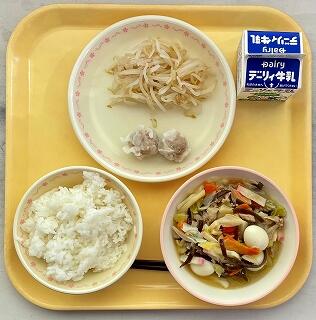 １１月２９日の給食