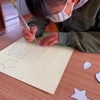 型を使って丁寧に…