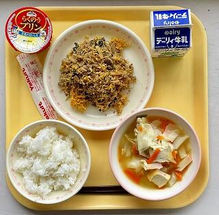 １月２５日の給食