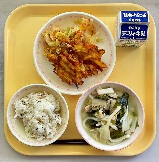 ２月２１日の給食