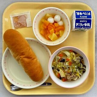 ３月１１日の給食
