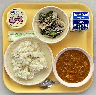 ３月１４日の給食