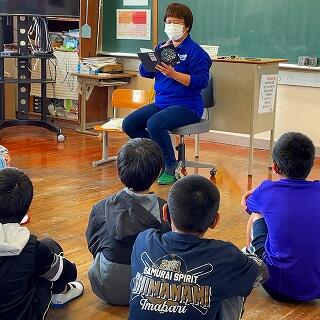 最後の読み聞かせです