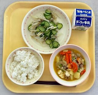 ３月１６日の給食