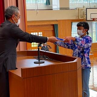 お礼も忘れずに