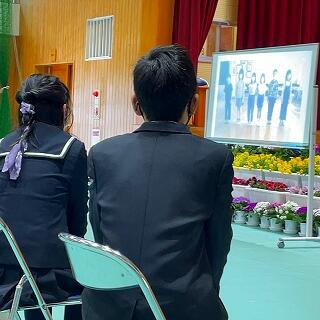 ６年生一人一人へのメッセージです