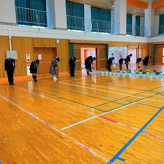 最後まで立派な態度でした。