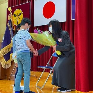 帰りにジャンケンをしてくださいました。