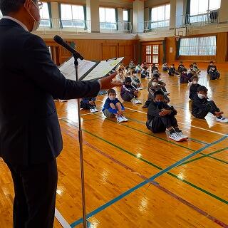 １年生から発表します…