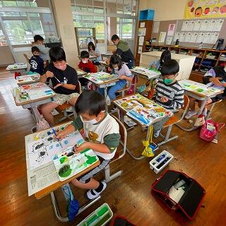 いろんなもので表現ができるんだなぁ