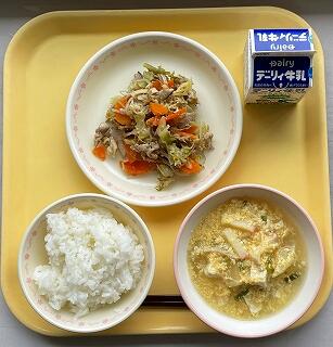 ５月２日の給食