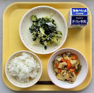 ５月１０日の給食