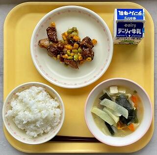 ５月１３日の給食