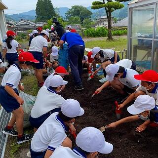 肥料もたっぷり混ぜ込もう