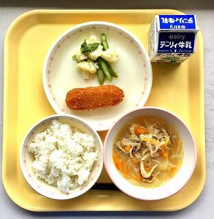 ９月９日の給食