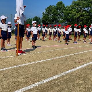 しっかりとした態度です