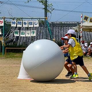 アンカーだ、がんばれー！