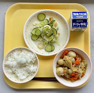 ５月２５日の給食