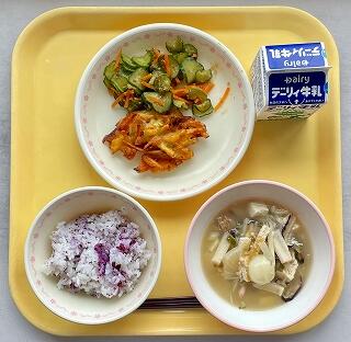 ６月１５日の給食