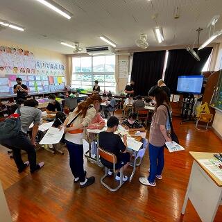 おうちの方々にもよく見ていただきます