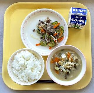 ６月２８日の給食