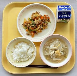 ７月１２日の給食