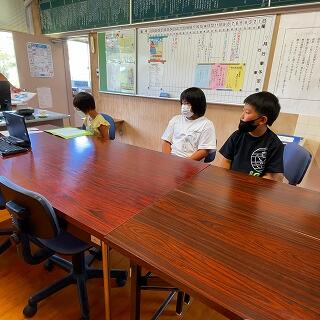 代表児童のみなさんです