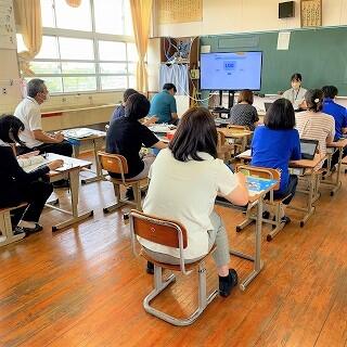 タブレット端末の効果的な使い方の研修です