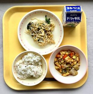 ９月１４日の給食