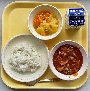 ８月２９日の給食