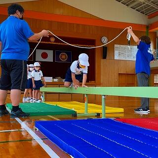 落ちないように気を付けて！