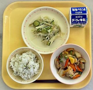 ９月２０日の給食