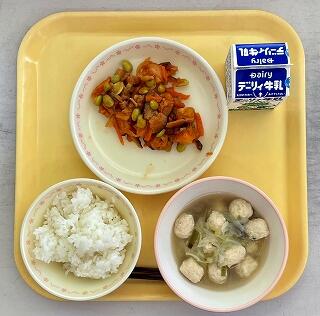 ９月２１日の給食